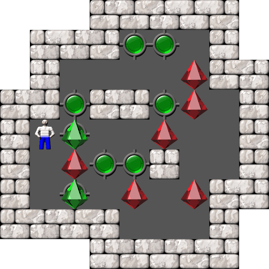 Sokoban Ionic Catalysts level 1166